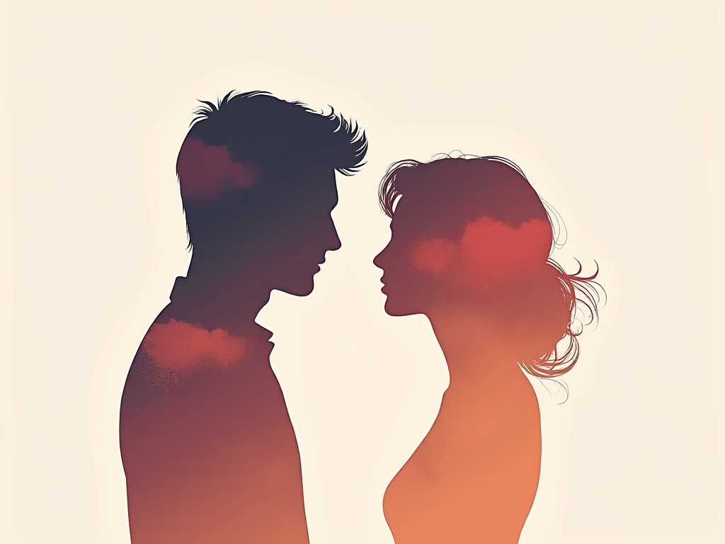 Love phases triangle