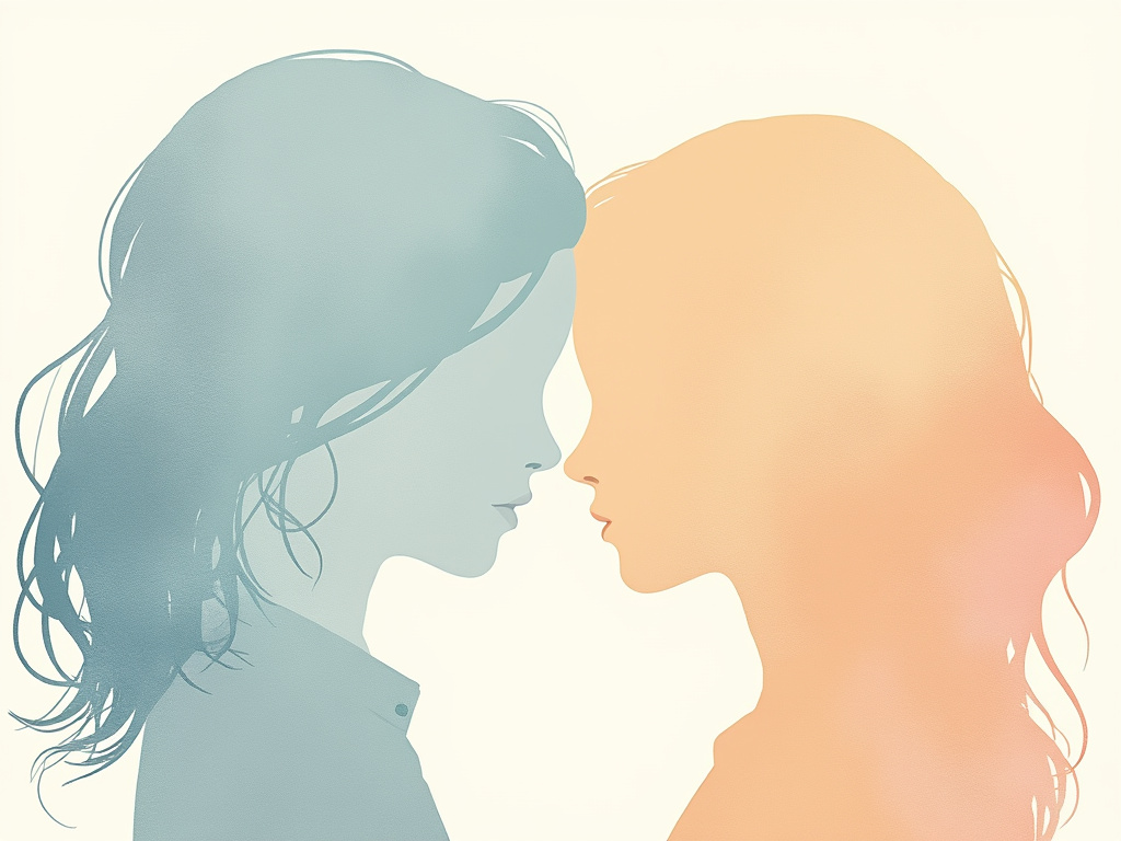 Love phases triangle